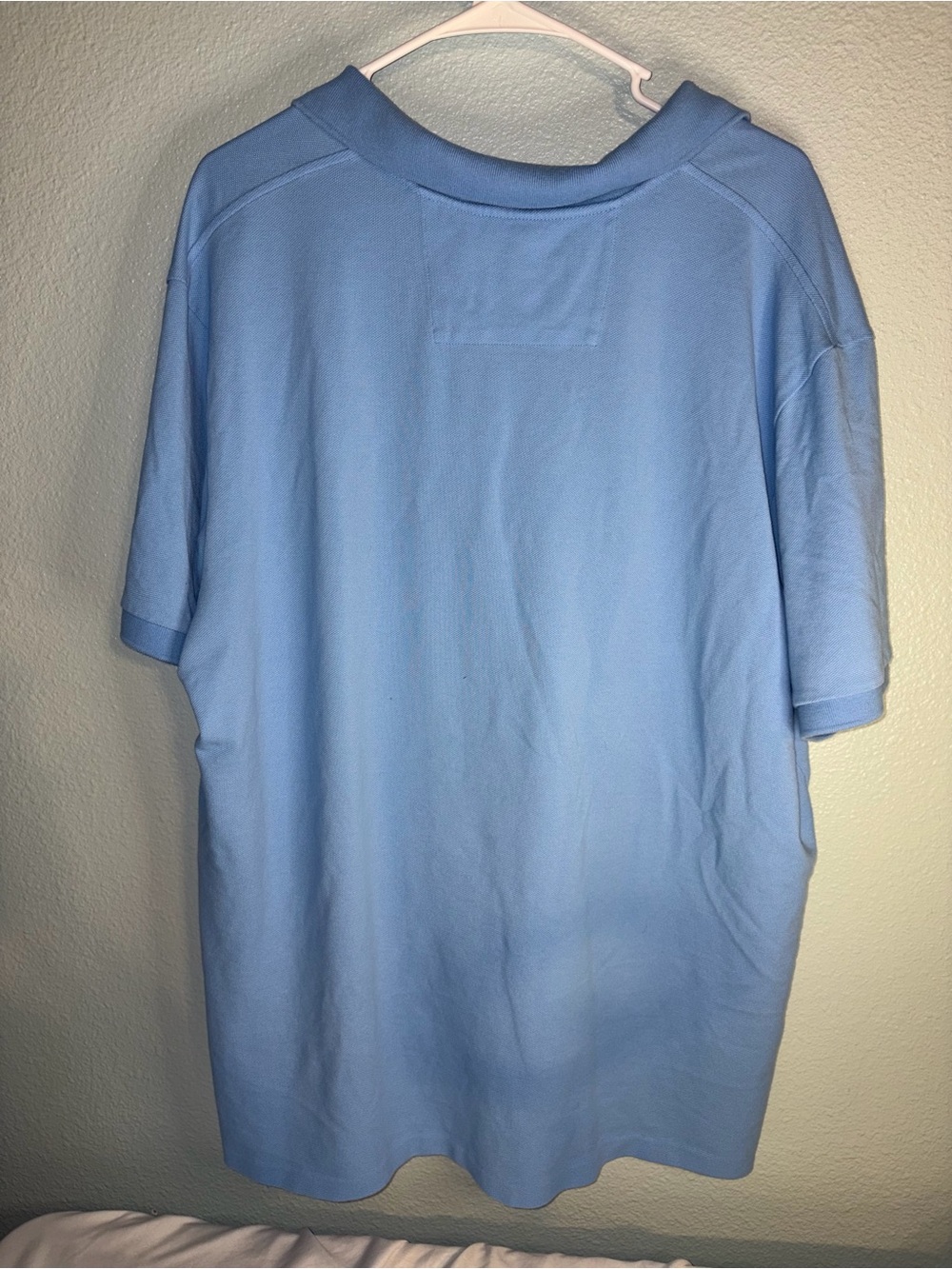 Southern Tide Light Blue Polo with Embroidered Fish Logo - Picture 3 of 5